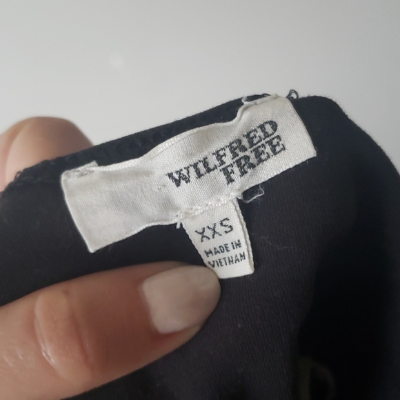 Wilfred black long sleeve low back thong bodysuit - Picture 6 of 6